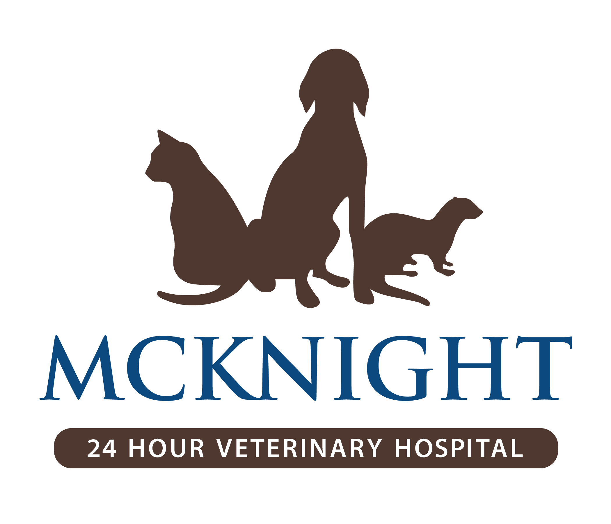 Logo of McKnight Veterinary Hospital in Calgary, AB